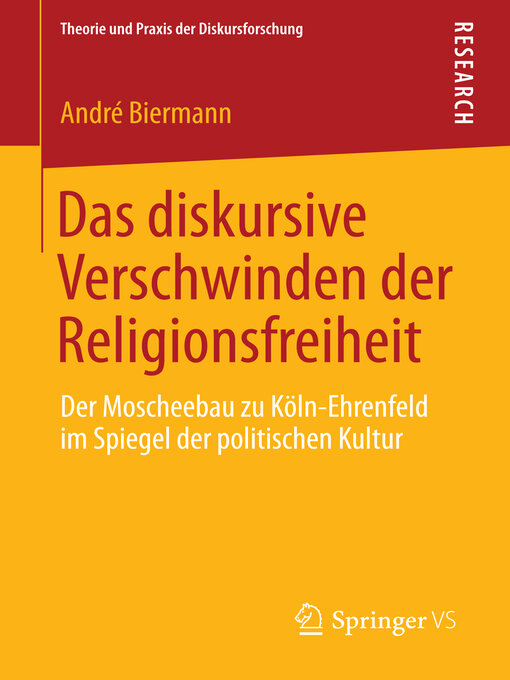 Title details for Das diskursive Verschwinden der Religionsfreiheit by André Biermann - Available